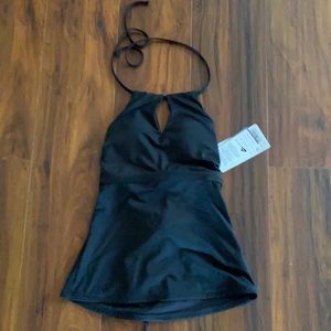 Athlete swim top takinni xxs black new
